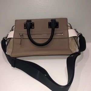 rag & bone Tan and Black Shoulder Bag